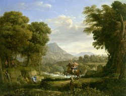 Saint George And The Dragon by Claude Lorrain
