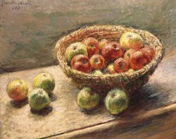 A Bowl of Apples by Claude Monet