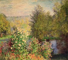 A Corner of the Garden at Montgeron by Claude Monet