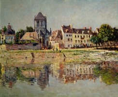 By the River at Vernon by Claude Monet