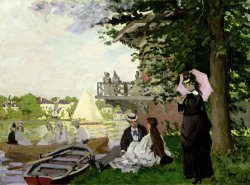 Garden House on the Zaan at Zaandam by Claude Monet
