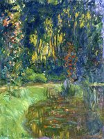 Garden Of Giverny by Claude Monet