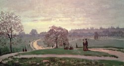 Hyde Park by Claude Monet