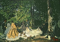 Le Dejeuner sur lHerbe by Claude Monet