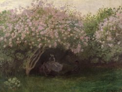 Lilacs by Claude Monet