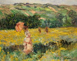 Limetz Meadow by Claude Monet