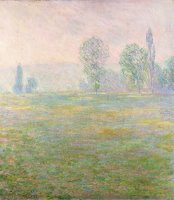 Meadows in Giverny by Claude Monet