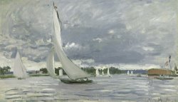 Regatta at Argenteuil by Claude Monet