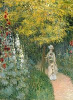 Rose Garden by Claude Monet