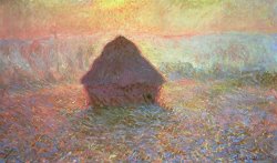 Sun in the Mist by Claude Monet