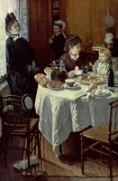 The Breakfast by Claude Monet