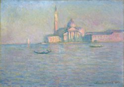 The Church Of San Giorgio Maggiore Venice by Claude Monet