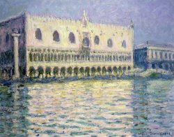 The Ducal Palace by Claude Monet