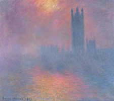 The Houses of Parliament London by Claude Monet