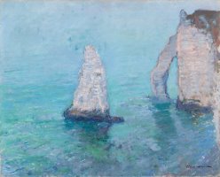 The Rock Needle and the Porte d'Aval by Claude Monet