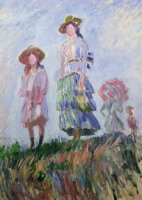 The Walk by Claude Monet