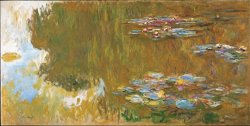 The Water Lily Pond by Claude Monet
