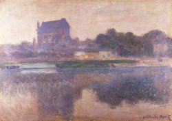 Vernon Church in Fog by Claude Monet