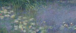 Waterlilies Morning by Claude Monet