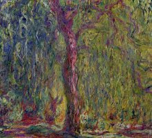 Weeping Willow by Claude Monet