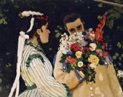 Women In The Garden by Claude Monet