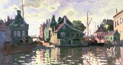 Zaandam by Claude Monet