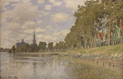 Zaandam by Claude Monet