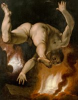 The Fall of Ixion by Cornelis Cornelisz. van Haarlem
