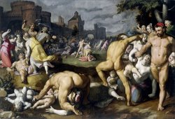 The Massacre of The Innocents by Cornelis Cornelisz. van Haarlem