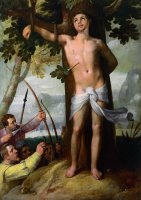 The Miracle of Saint Sebastian by Cornelis Cornelisz. van Haarlem