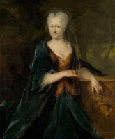 Portrait of Louise Christina Trip, Wife of Gerrit Sichterman by Cornelis Troost