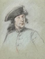 Portret Van Ludolf Bakhuysen De Jonge by Cornelis Troost
