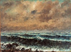 Autumn Sea by Courbet, Gustave