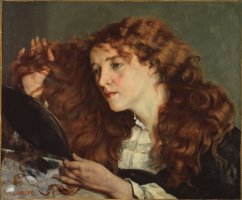 Jo, The Beautiful Irish Girl by Courbet, Gustave