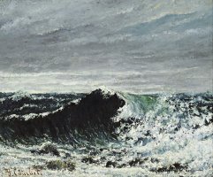The Wave by Courbet, Gustave