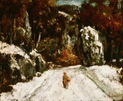 Winter in The Jura by Courbet, Gustave