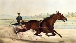 The King Of The Turf by Currier and Ives