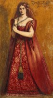 Rosso Vestita (dressed in Red) by Dante Gabriel Rossetti