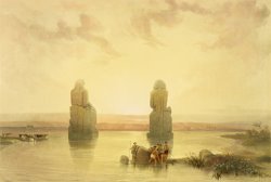 The Colossi Of Memnon by David Roberts
