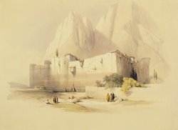 The Convent Of St. Catherine by David Roberts