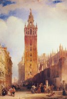 The Moorish Tower at Seville, Called The Giralda by David Roberts