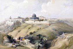 View of Jerusalem by David Roberts
