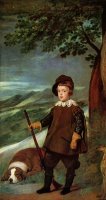 Prince Balthasar Carlos Dressed As a Hunter 1636 by Diego Velazquez