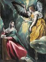 Annunciation by Domenikos Theotokopoulos, El Greco