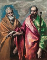 Saint Peter And Saint Paul by Domenikos Theotokopoulos, El Greco