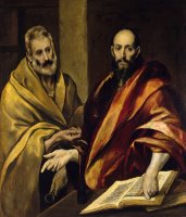 St's Peter and Paul by Domenikos Theotokopoulos, El Greco