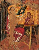 St Luke Painting The Virgin by Domenikos Theotokopoulos, El Greco