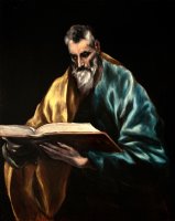 St. Simon by Domenikos Theotokopoulos, El Greco