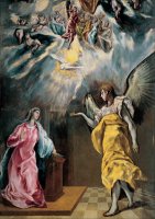 The Annunciation by Domenikos Theotokopoulos, El Greco