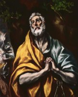 The Repentant St. Peter by Domenikos Theotokopoulos, El Greco